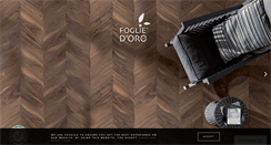 Desktop Screenshot of fogliedoroparquet.com